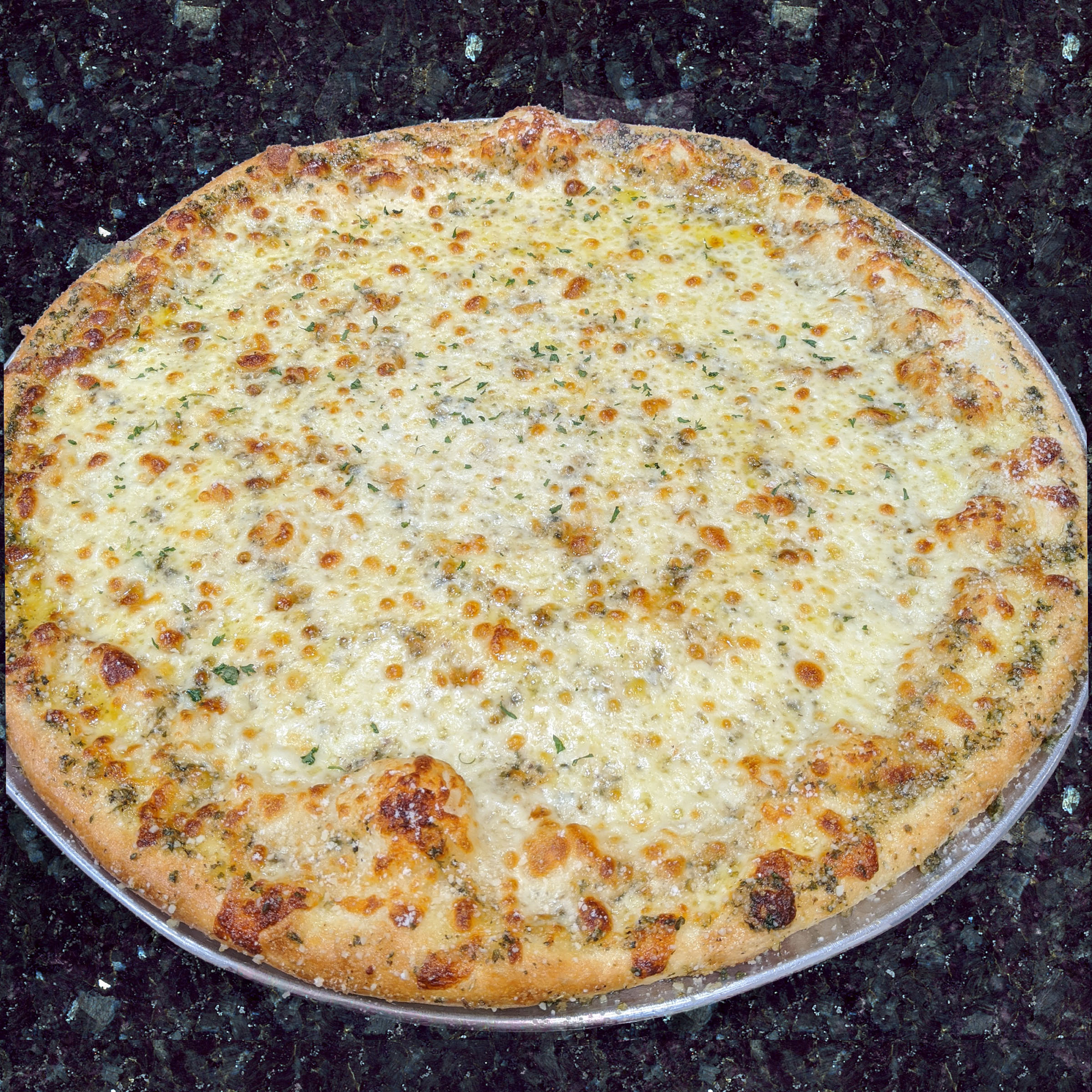 Order Cheesy Garlic Knot Pizza food online from Kasa Pizza store, Cresco on bringmethat.com