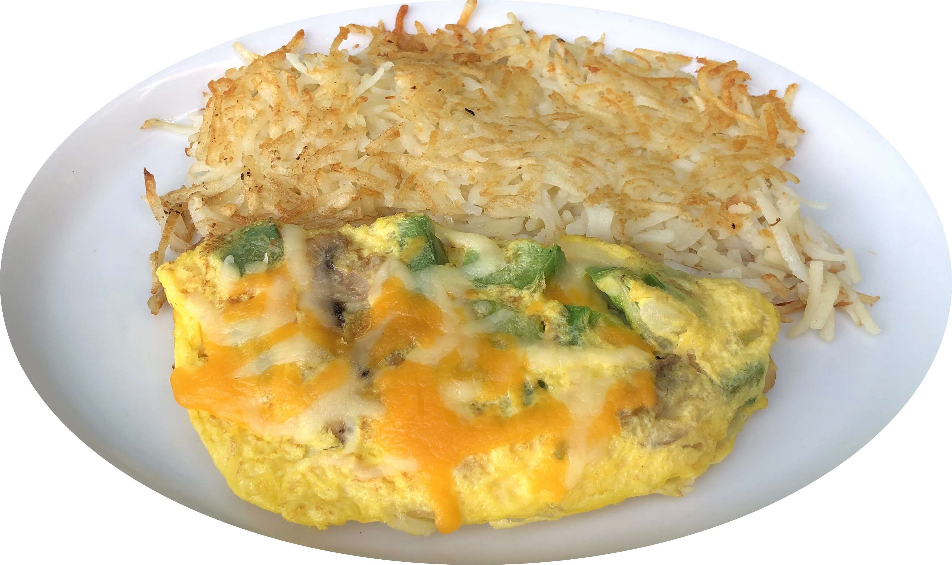 Order Veggie Omelette food online from Richie Real American Diner store, Victorville on bringmethat.com