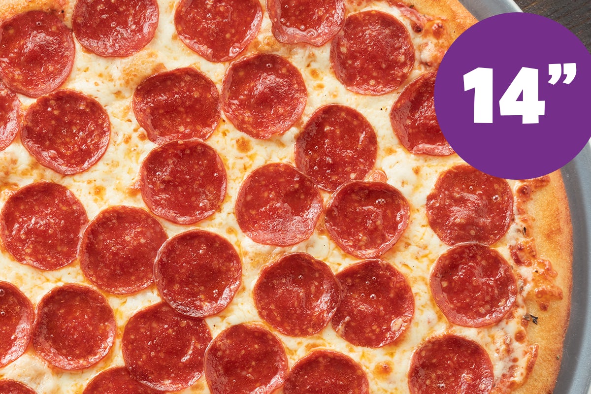 Order Large Pizza food online from Chuck E. Cheese's store, Buford on bringmethat.com
