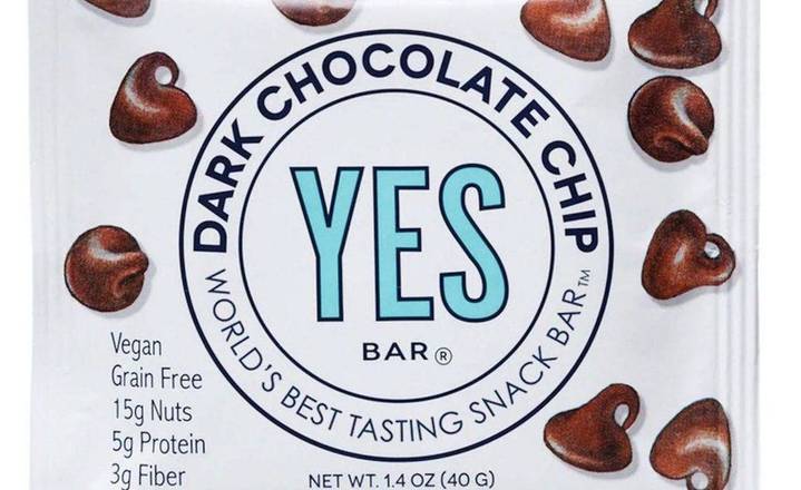Order Yes Bar Dark Chocolate Chip food online from Pure Green store, Carmel on bringmethat.com