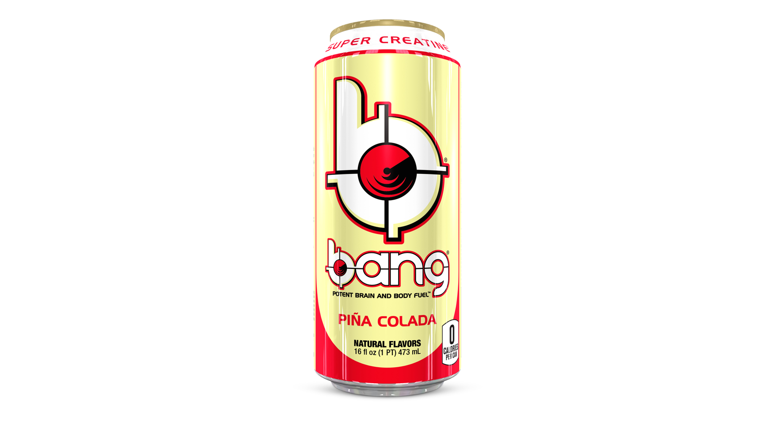 Order Bang VPX Pina Colada Energy Drink, 16 fl oz food online from Lula Convenience Store store, Evesham on bringmethat.com