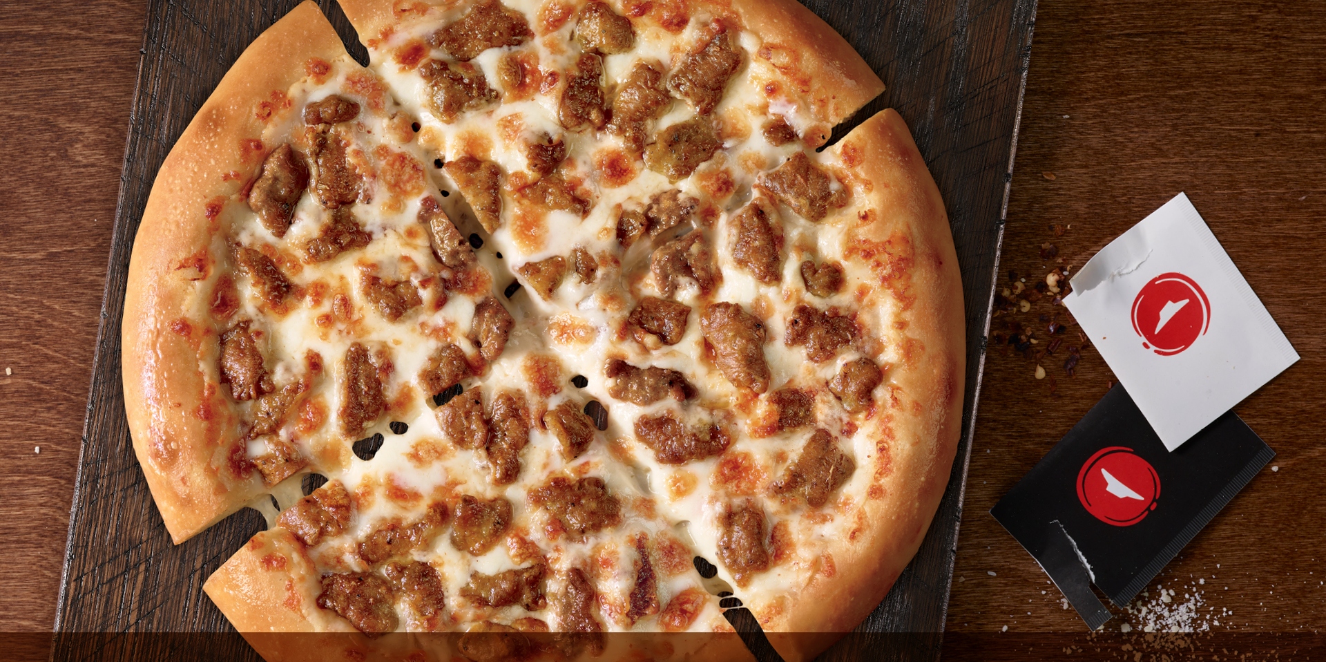 Order Italian Sausage Pizza food online from Pizza Hut Slice Bar store, Chicago on bringmethat.com