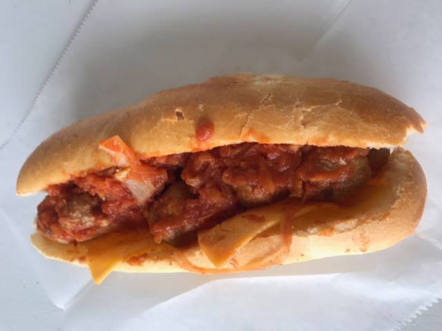Order 6. Meatball Sandwich food online from Coopers Deli store, Newark on bringmethat.com