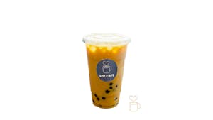 Order Mango Milk Tea (16 Oz) food online from Sep Cafe store, Jersey City on bringmethat.com