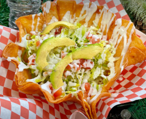 Order Taco Salad  food online from Chicago Style Taco Shop store, Lombard on bringmethat.com