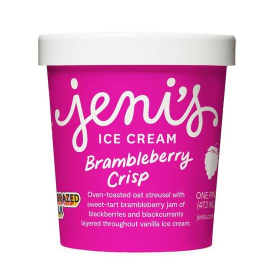Order Brambleberry Crisp Pint food online from Jeni Splendid Ice Creams store, Columbus on bringmethat.com