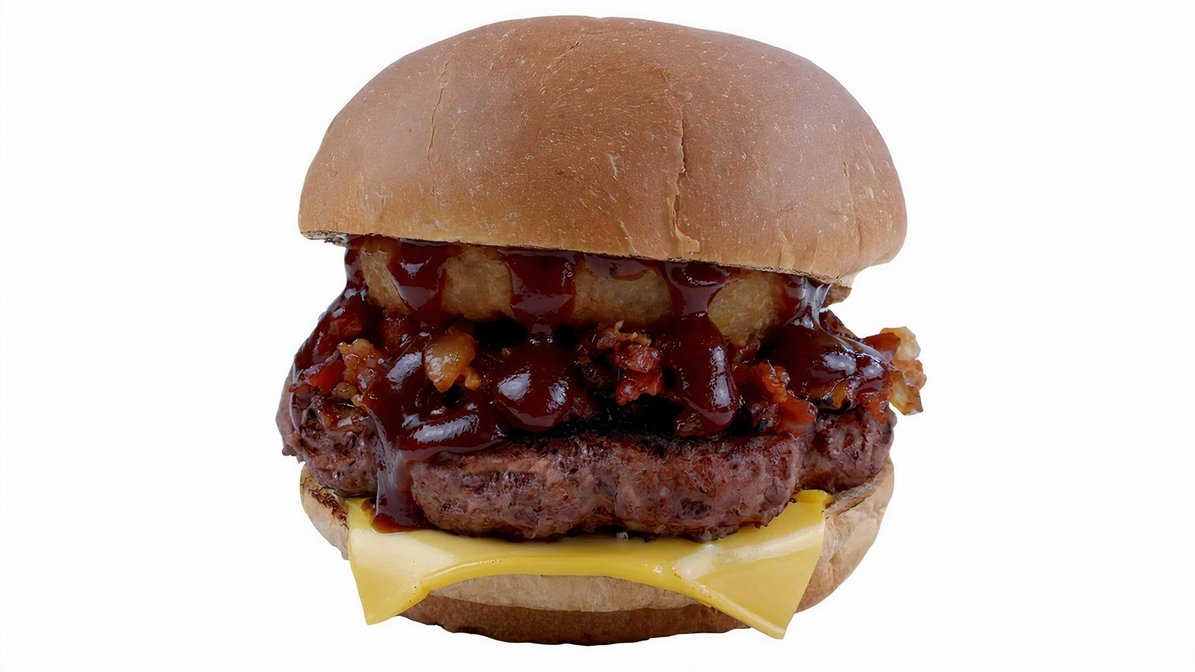 Order Bacon BBQ Burger food online from Euro Gyro store, Akron on bringmethat.com