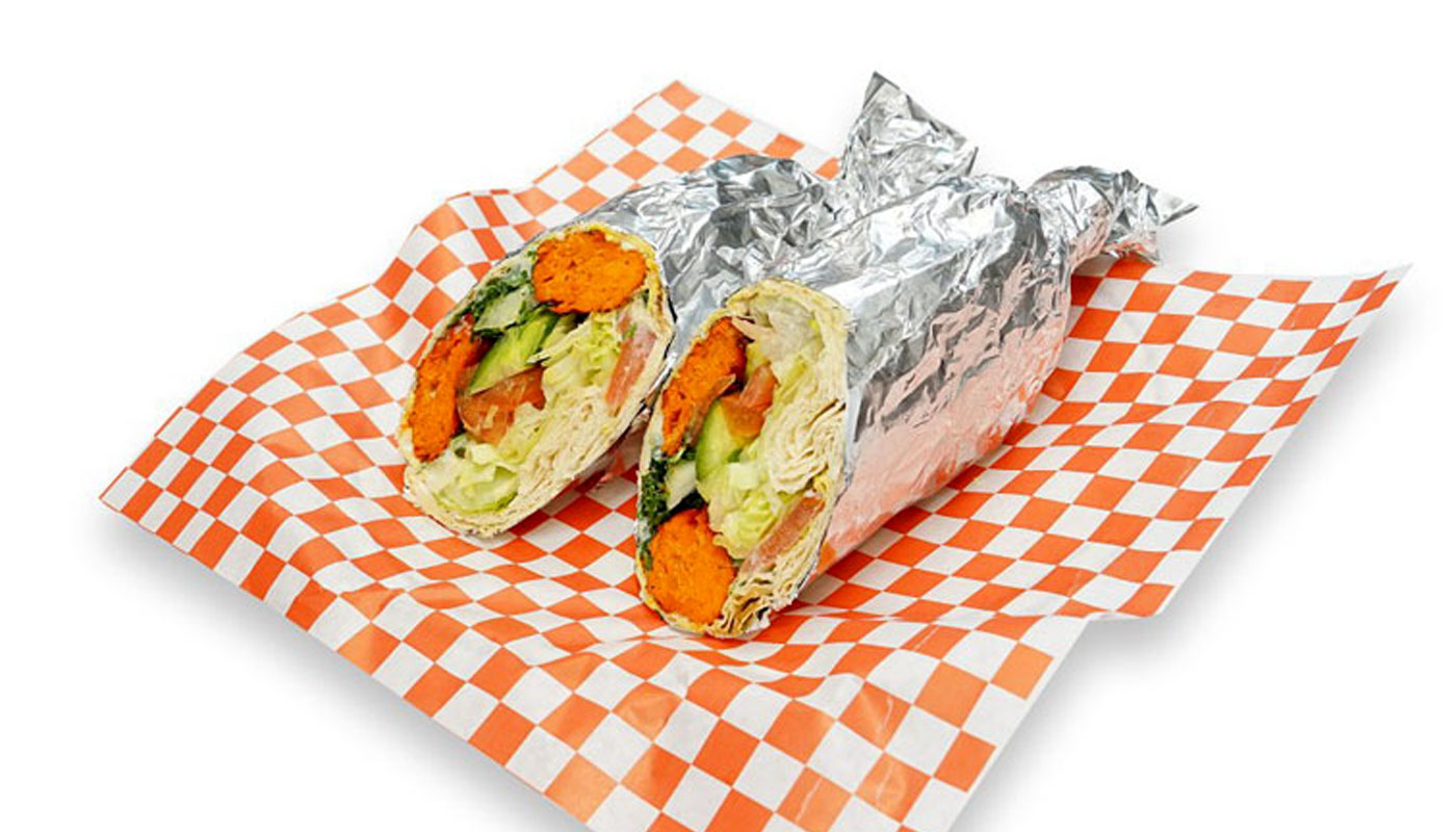 Order Chicken Koobideh Wrap food online from M Cafe & Grill store, Lake Forest on bringmethat.com