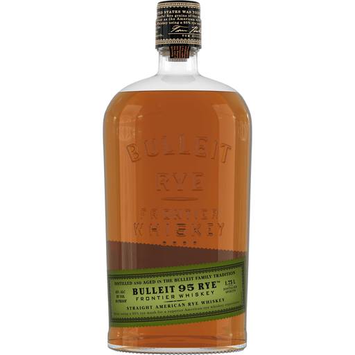 Order Bulleit 95 Rye Straight Rye Whiskey (1.75 LTR) 106335 food online from BevMo! store, Citrus Heights on bringmethat.com