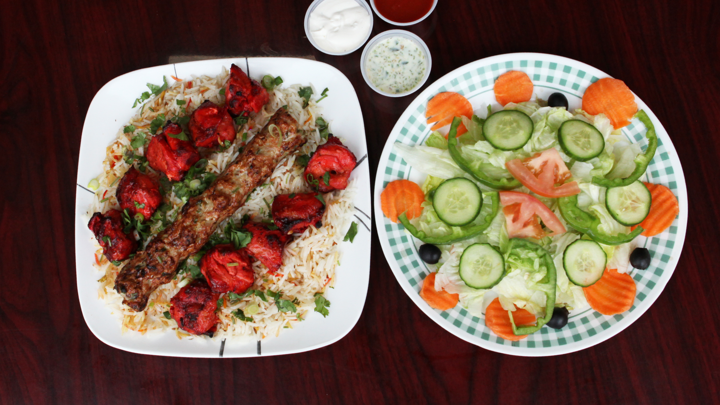 Order 15. Mix and Match Chicken Tikka Platter food online from Peshawri Kebab store, Waltham on bringmethat.com