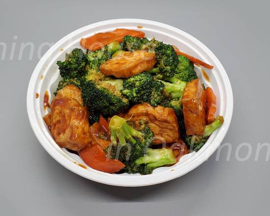 Order  Fried Tofu ＆ Broccoli in Brown Sauce 芥兰豆腐 food online from China House store, Oakmont on bringmethat.com
