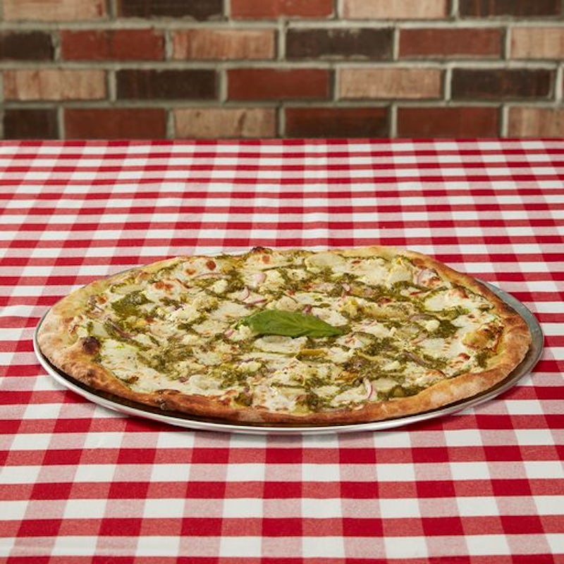 Order Garden Pesto Pizza food online from Grimaldi's Pizzeria store, Dallas on bringmethat.com