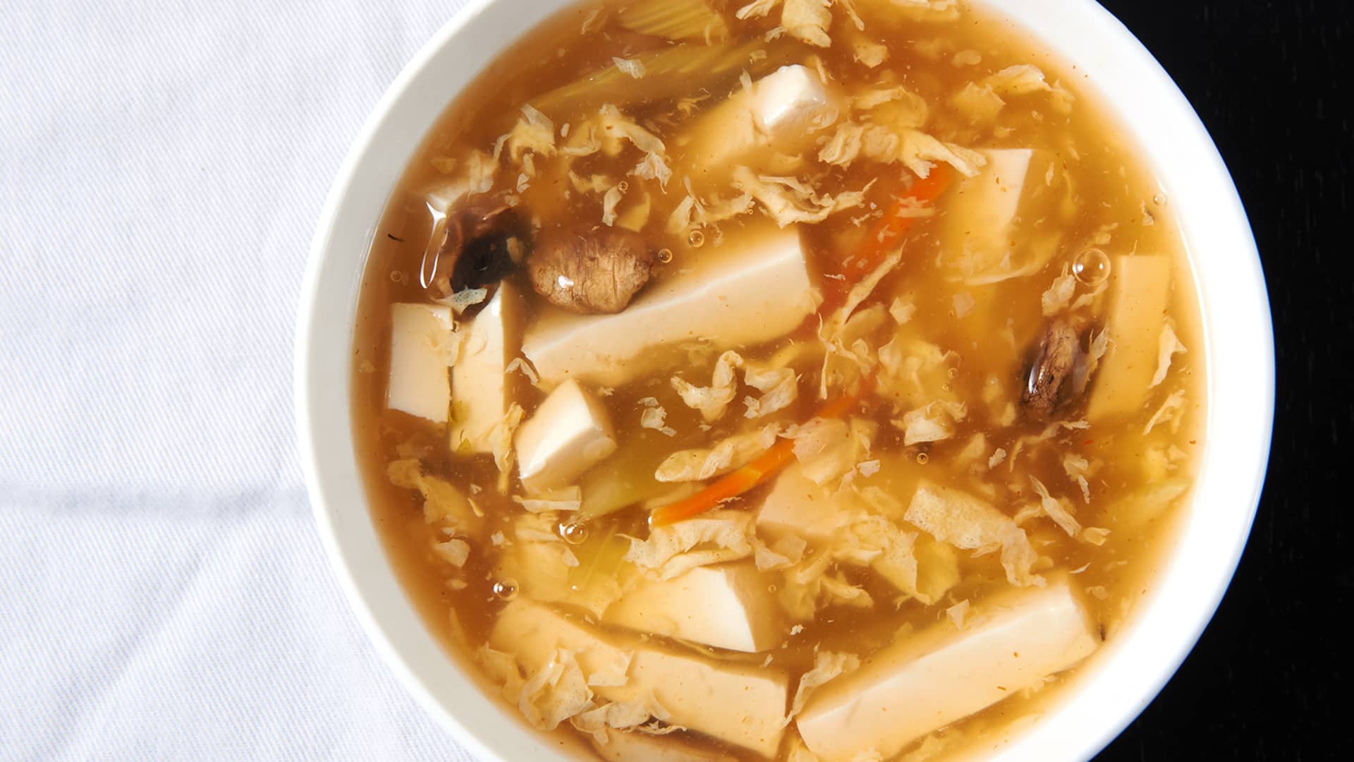 Order Hot and Sour Soup food online from China Dragon store, Tallmadge on bringmethat.com