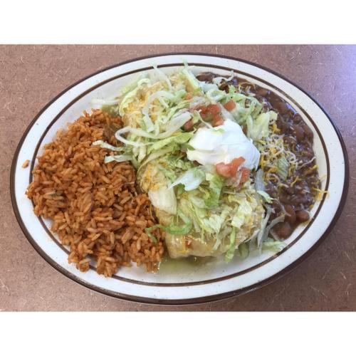 Order Chimi Platter food online from Twisters Grill store, Albuquerque on bringmethat.com