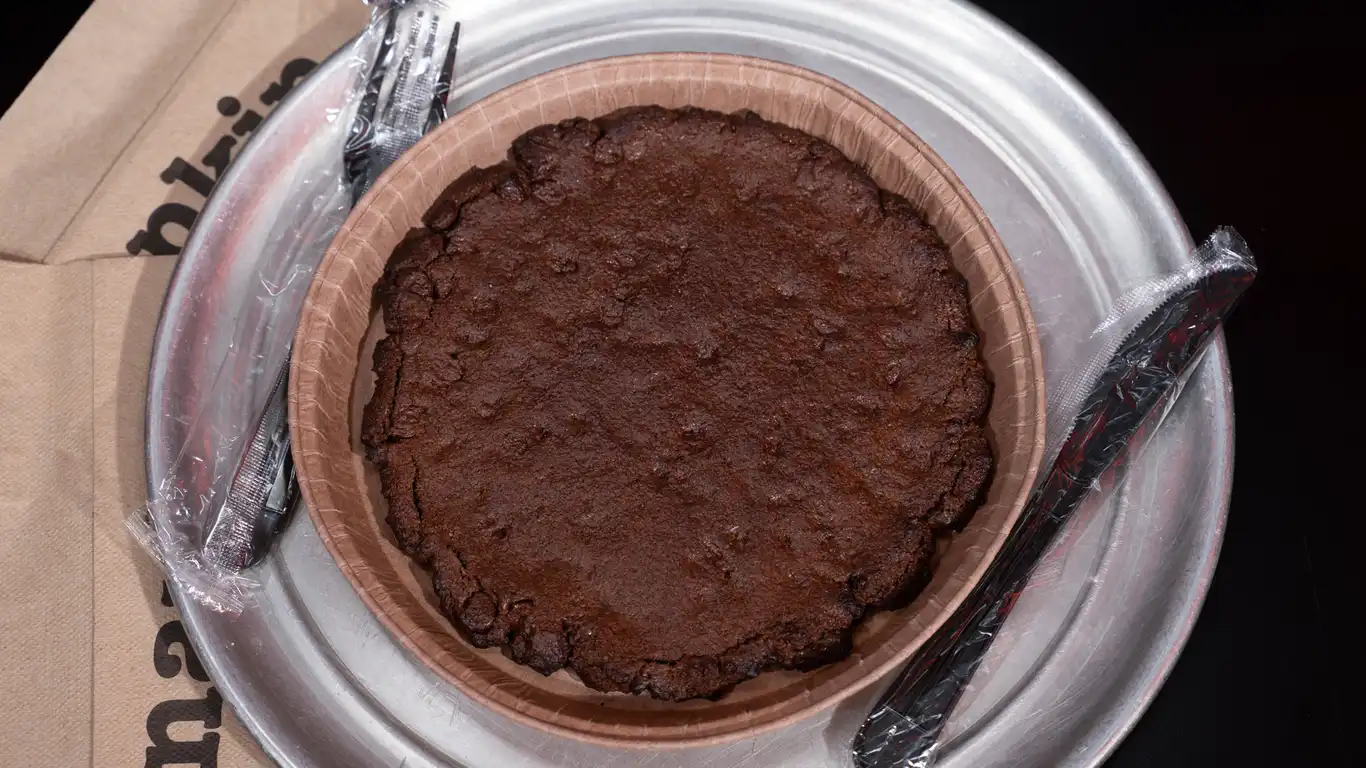 Order Double Chocolate Brownie food online from Hotbox Pizza store, Brownsburg on bringmethat.com