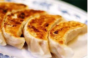 Order A26. 生煎锅贴 Pan Fried Dumplings food online from Shanghai Fresh store, Cambridge on bringmethat.com