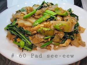 Order 60. Pad See Ew food online from Lisu's Thai Taste | Roseville store, Roseville on bringmethat.com