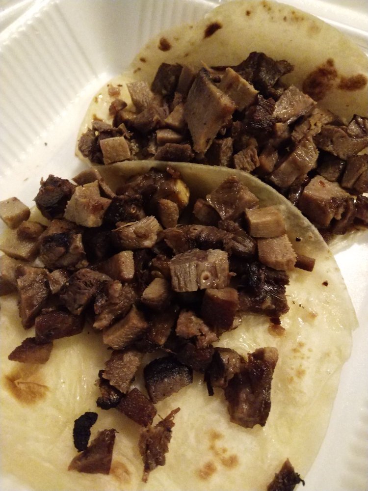 Order Lengua Beef Tongue Taco food online from Ronaldos Taco Shop store, Mission Viejo on bringmethat.com