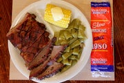 Order Combinations with Homestyle Side Plate food online from Spring Creek Barbeque store, Houston on bringmethat.com