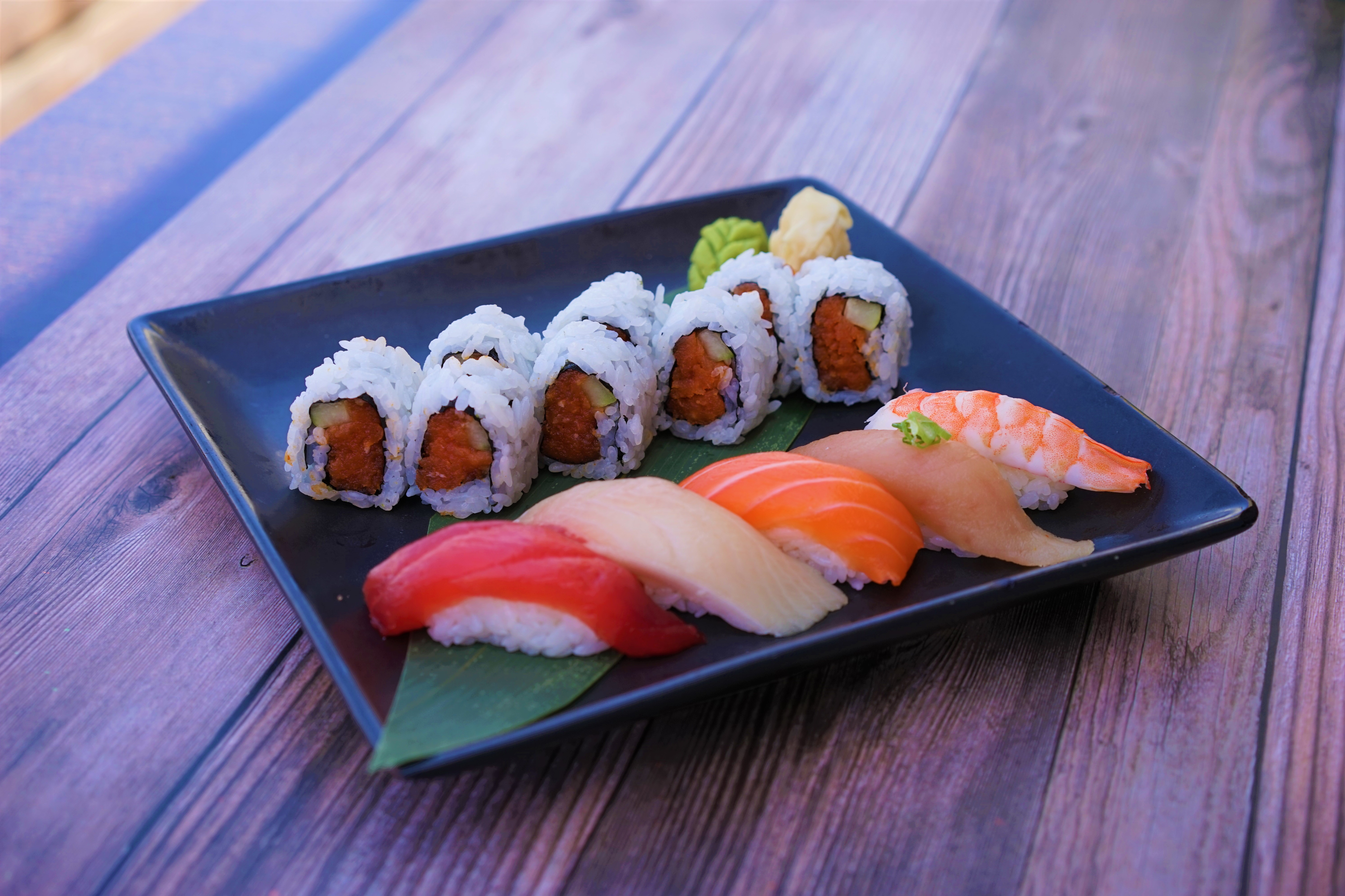 Order Sushi and Spicy Tuna Roll food online from Yanagi Kitchen store, Manhattan Beach on bringmethat.com