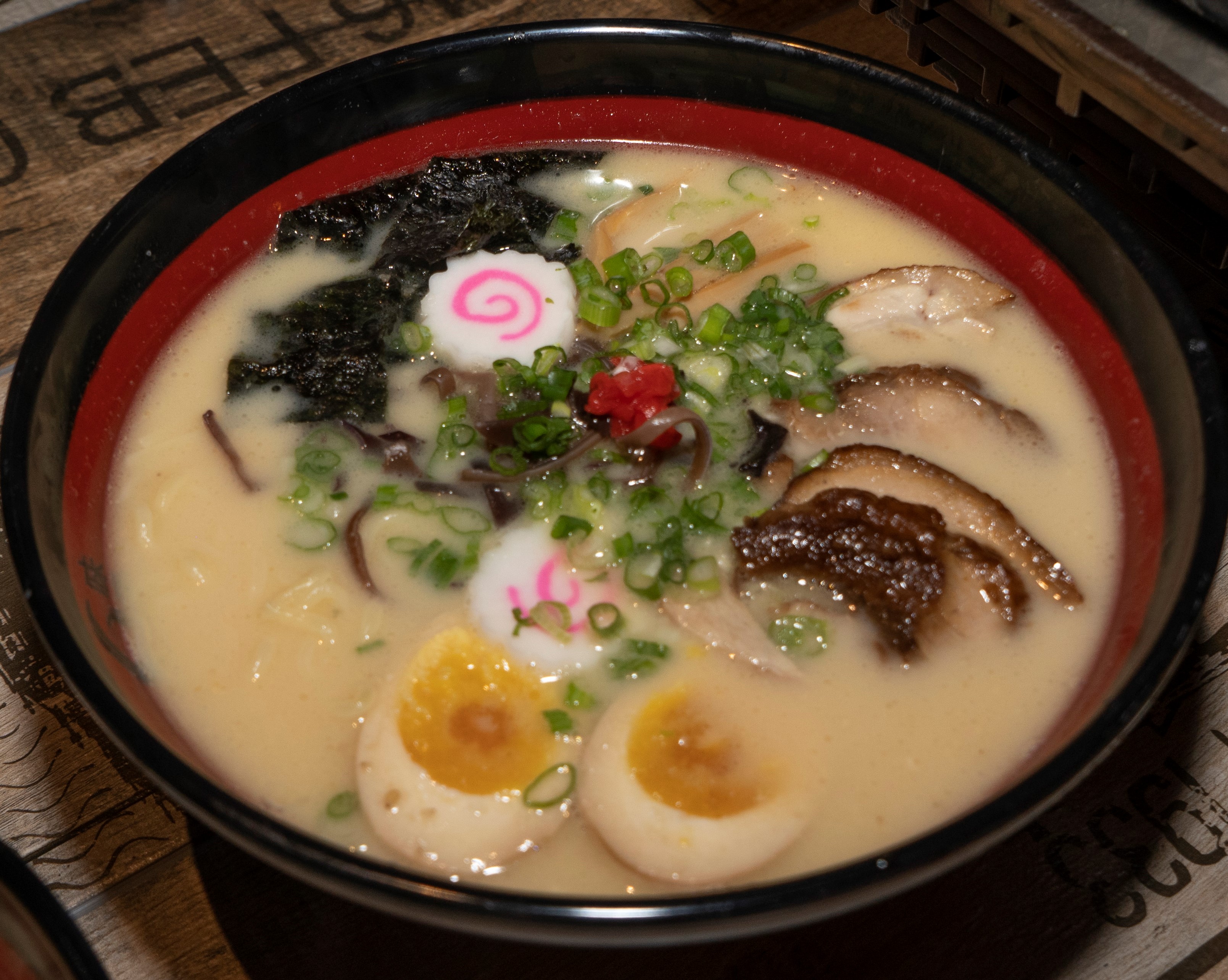 Order B. Tonkotsu Ramen food online from Hipot store, Doraville on bringmethat.com