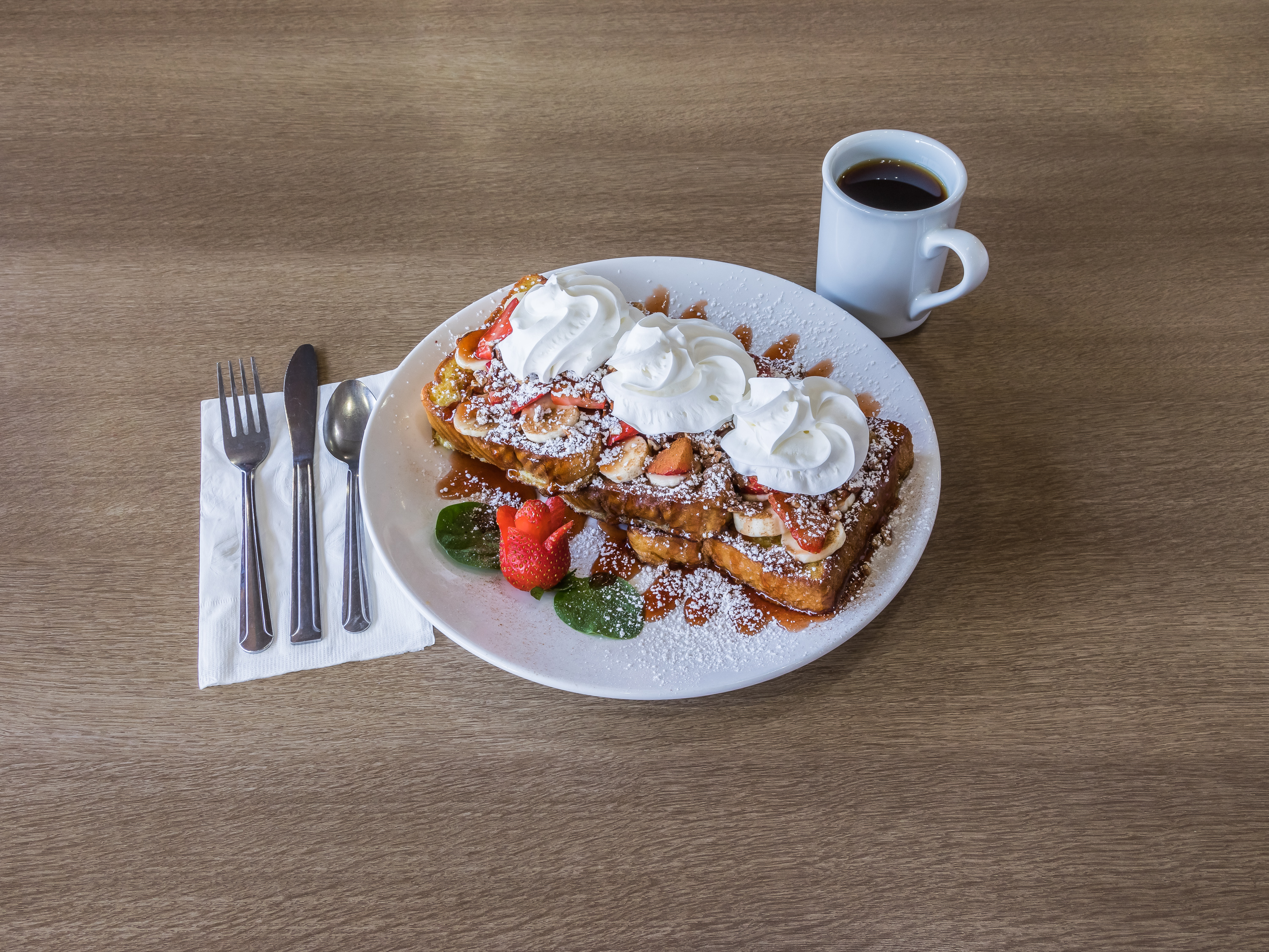 Order Signature French Toast food online from Cracked Egg store, Phoenix on bringmethat.com
