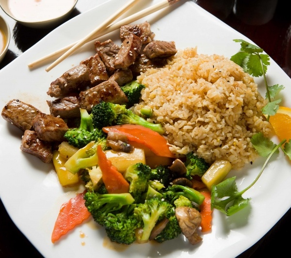 Order Hd6. Hibachi NY Strip Steak food online from Asian Fusion store, Kennesaw on bringmethat.com