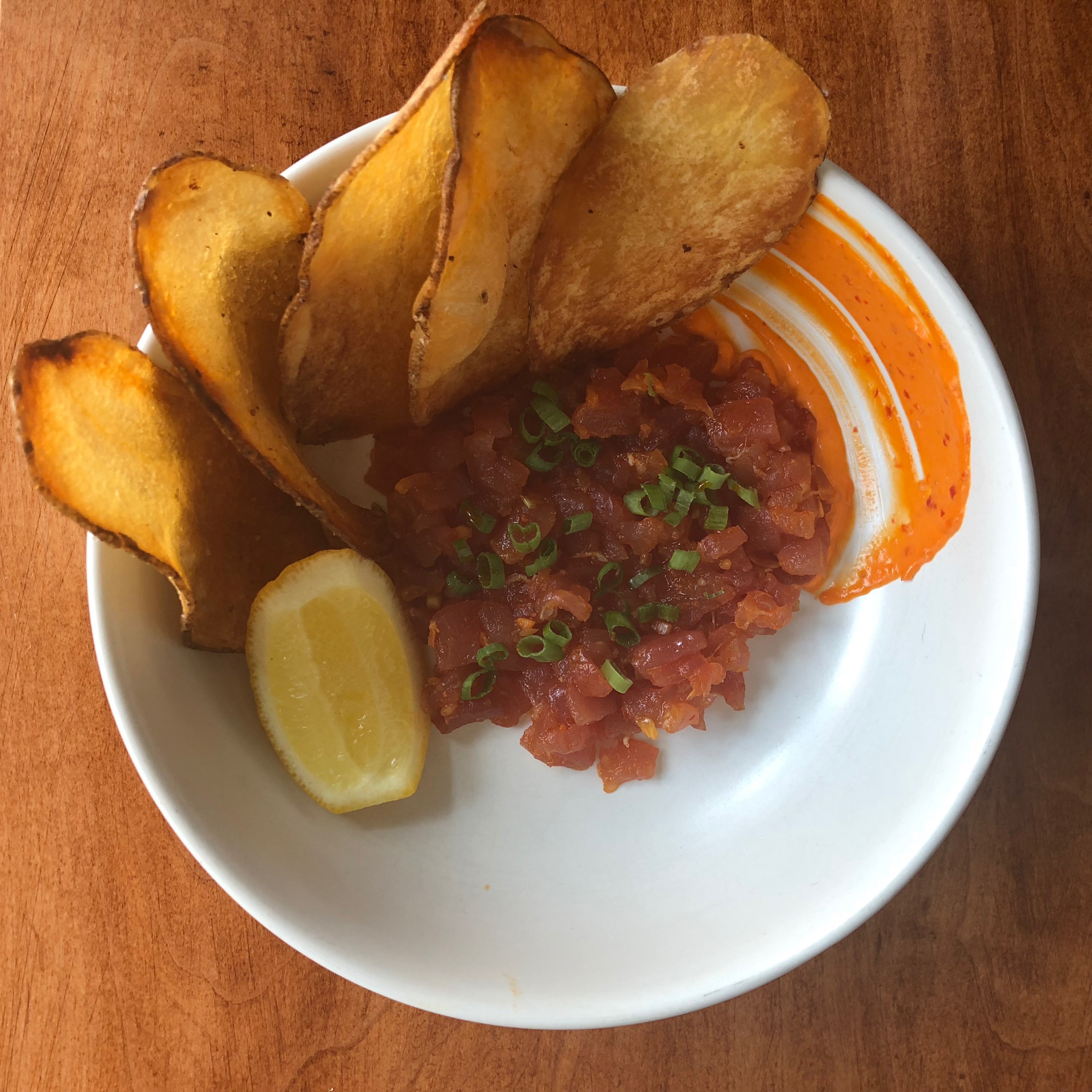Order Spicy Tuna Tartare food online from Quality Eats store, New York on bringmethat.com