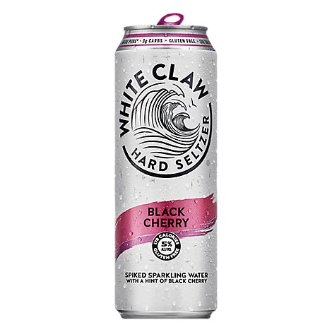 Order WHITE CLAW HARD SELTZER BLACK CHERRY 19.2 FL OZ. CAN food online from Quik Food Mart store, Avondale on bringmethat.com