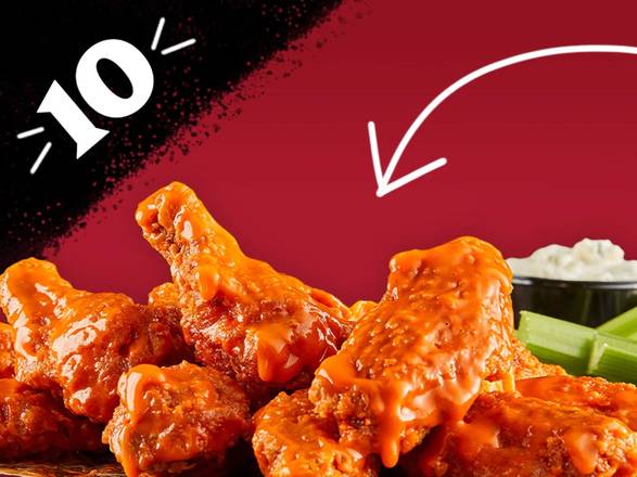 Order 10 Piece Wing food online from Wing Nut store, Homestead on bringmethat.com