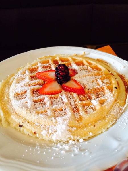 Order Belgian Waffle food online from Maxfield's House Of Caffeine store, San Francisco on bringmethat.com