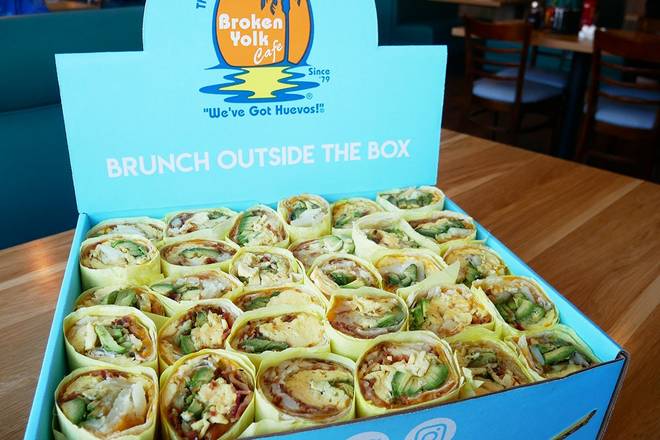 Order Catering: Burrito Box - Large  food online from Broken Yolk Cafe store, San Diego on bringmethat.com