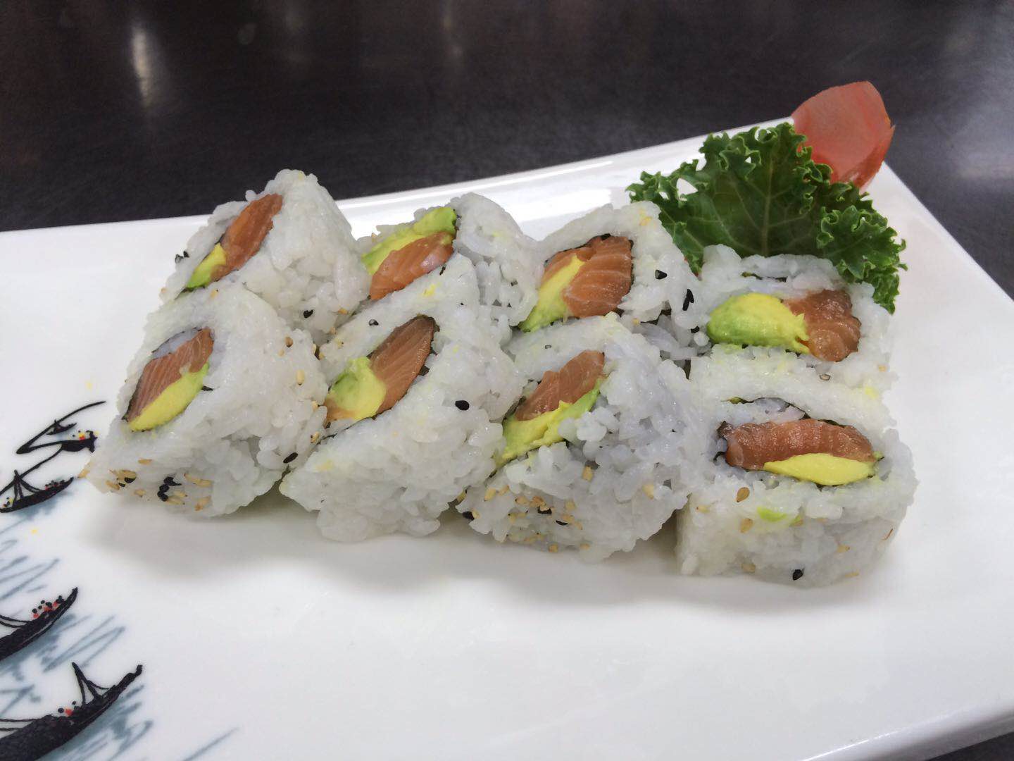Order JT8. Salmon Roll food online from Asian Garden store, Dacula on bringmethat.com