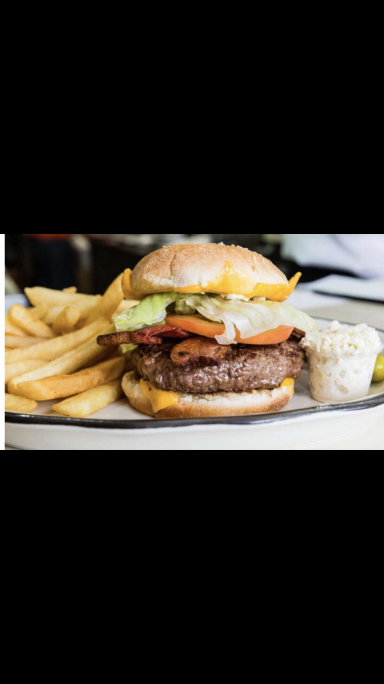Order Bacon Cheeseburger Deluxe food online from Taste Cafe & Grill store, Ozone Park on bringmethat.com