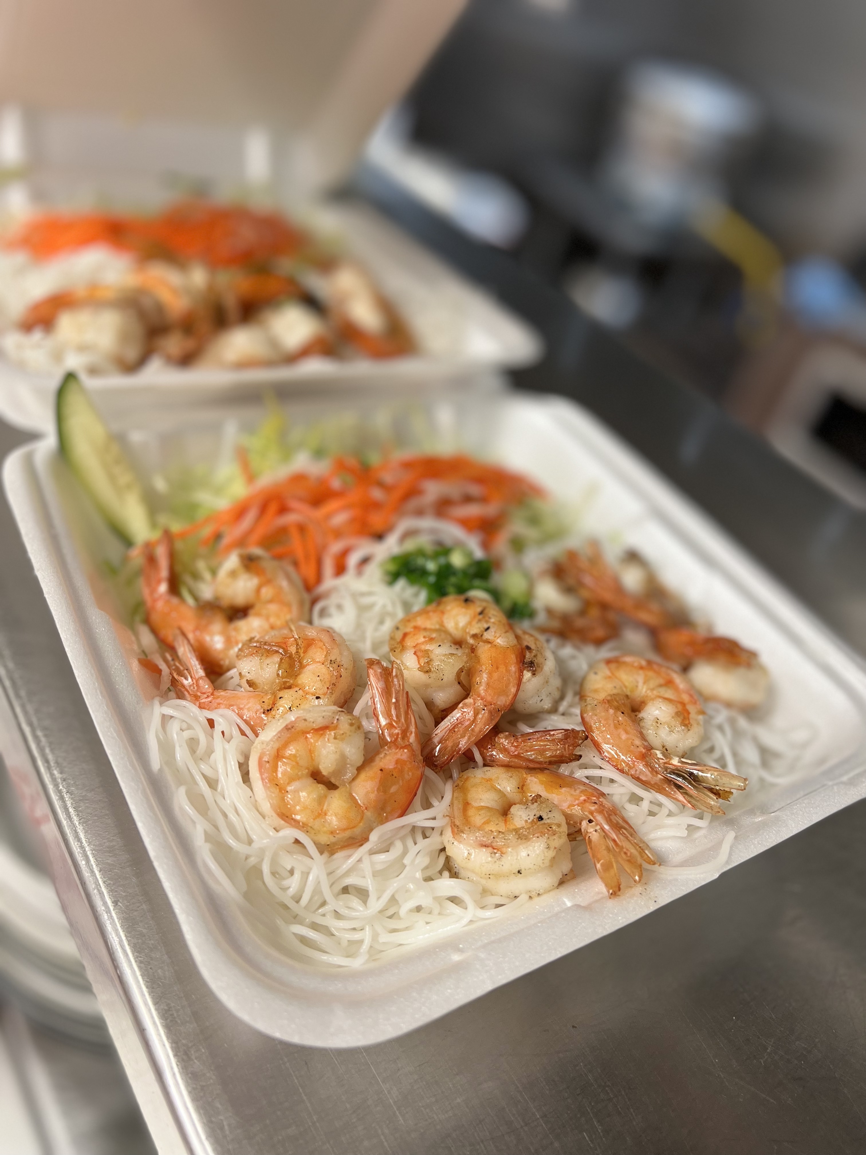 Order 47. Bun Tom Nuong/Charbroiled Shrimp food online from Fortune Star Cuisine store, Reno on bringmethat.com