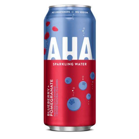 Order AHA Blueberry Pomegranate 16oz food online from 7-Eleven store, Manchester on bringmethat.com