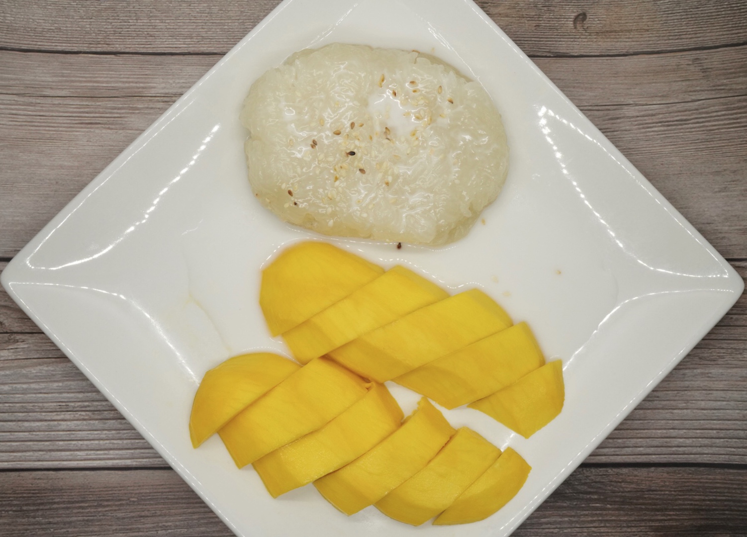Order Homemade Sticky Rice with Mango (in Season Only) food online from Royal Orchid Thai Restaurant store, Riverside on bringmethat.com