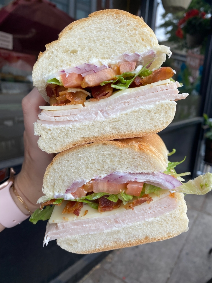 Order Turkey BLT Sub food online from Imposto Restaurant and Pizza store, Hoboken on bringmethat.com