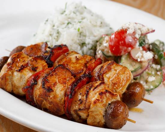 Order Grilled Chicken Kebabs food online from Doc B's store, Chicago on bringmethat.com