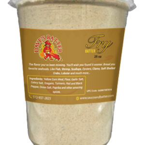 Order 25 Oz Fry Batter food online from Hot Sauce store, Camden on bringmethat.com