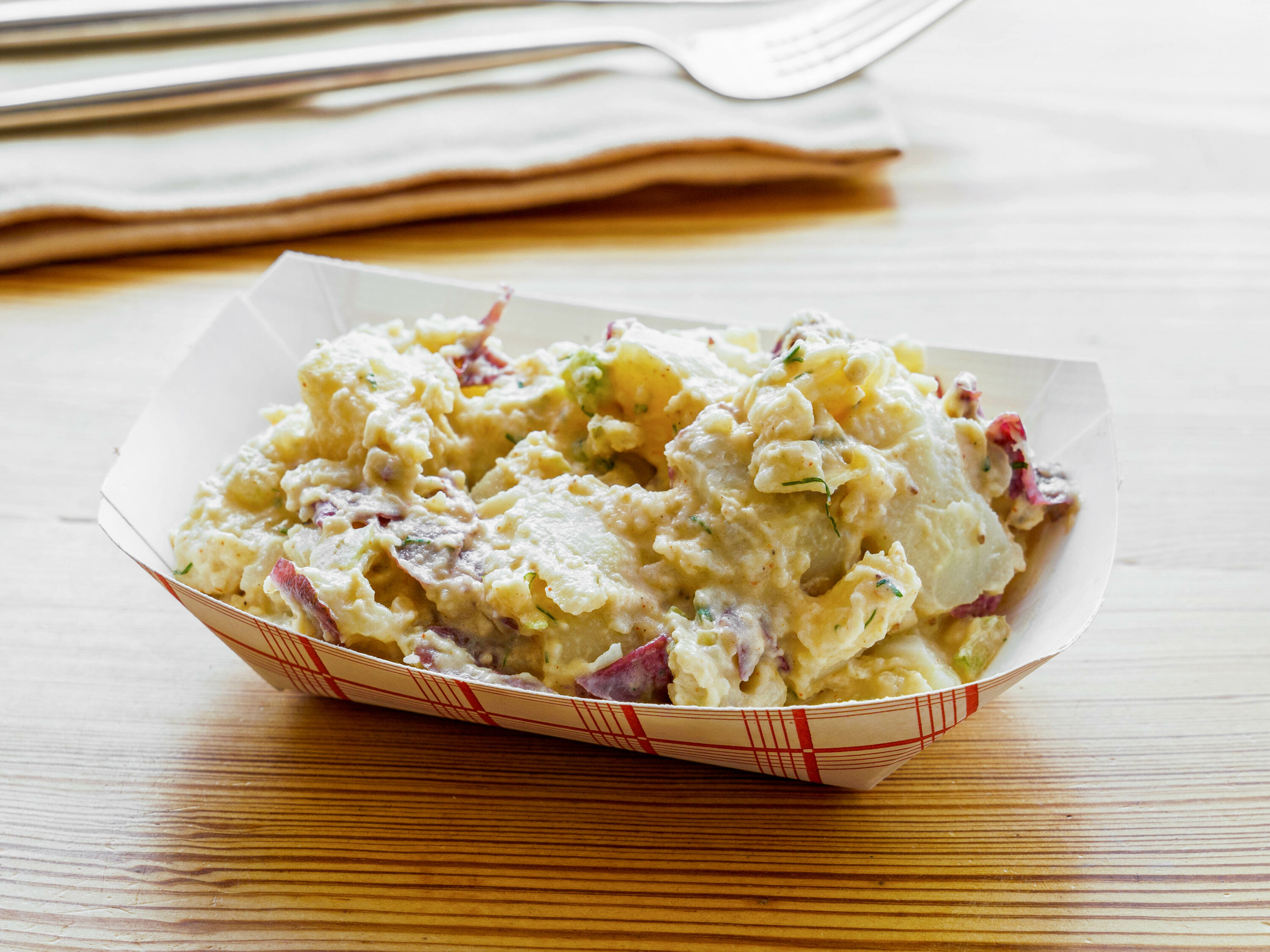 Order Nonna's Red Potato Salad food online from Batesy's BBQ store, Queens on bringmethat.com