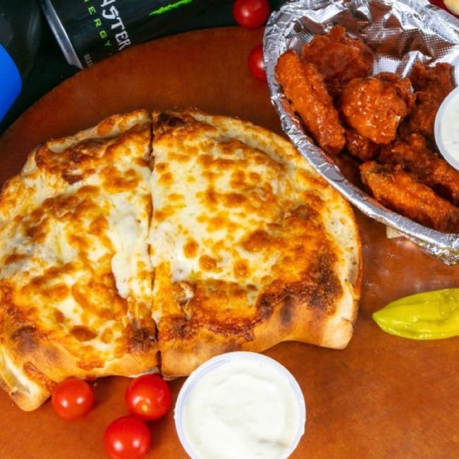 Order Chicken Parm Calzone - Small food online from Royal Pizza store, Norwood on bringmethat.com