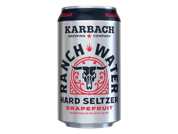 Order Karbach Ranch Water Grapefruit Hard Seltzer - 6x 12oz Cans food online from Goody Goody Liquor store, Houston on bringmethat.com