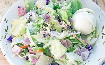 Order Chef's Salad food online from Via Sofia store, Cedar Rapids on bringmethat.com