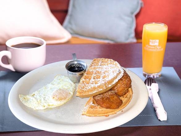 Order Chicken and Waffle food online from Eggtc. store, Kansas City on bringmethat.com