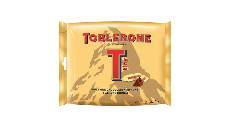 Order Toblerone Tone Milk Minis Bag food online from Trumbull Mobil store, Trumbull on bringmethat.com