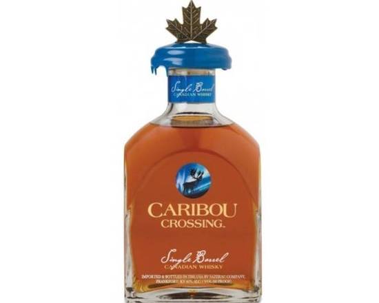 Order  Caribou Crossing, Single Barrel Canadian Whisky · 750 mL  food online from House Of Wine store, New Rochelle on bringmethat.com