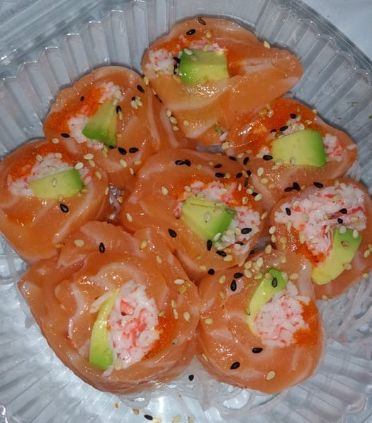 Order Ponzu Salmon food online from Love Sushi store, Gaithersburg on bringmethat.com