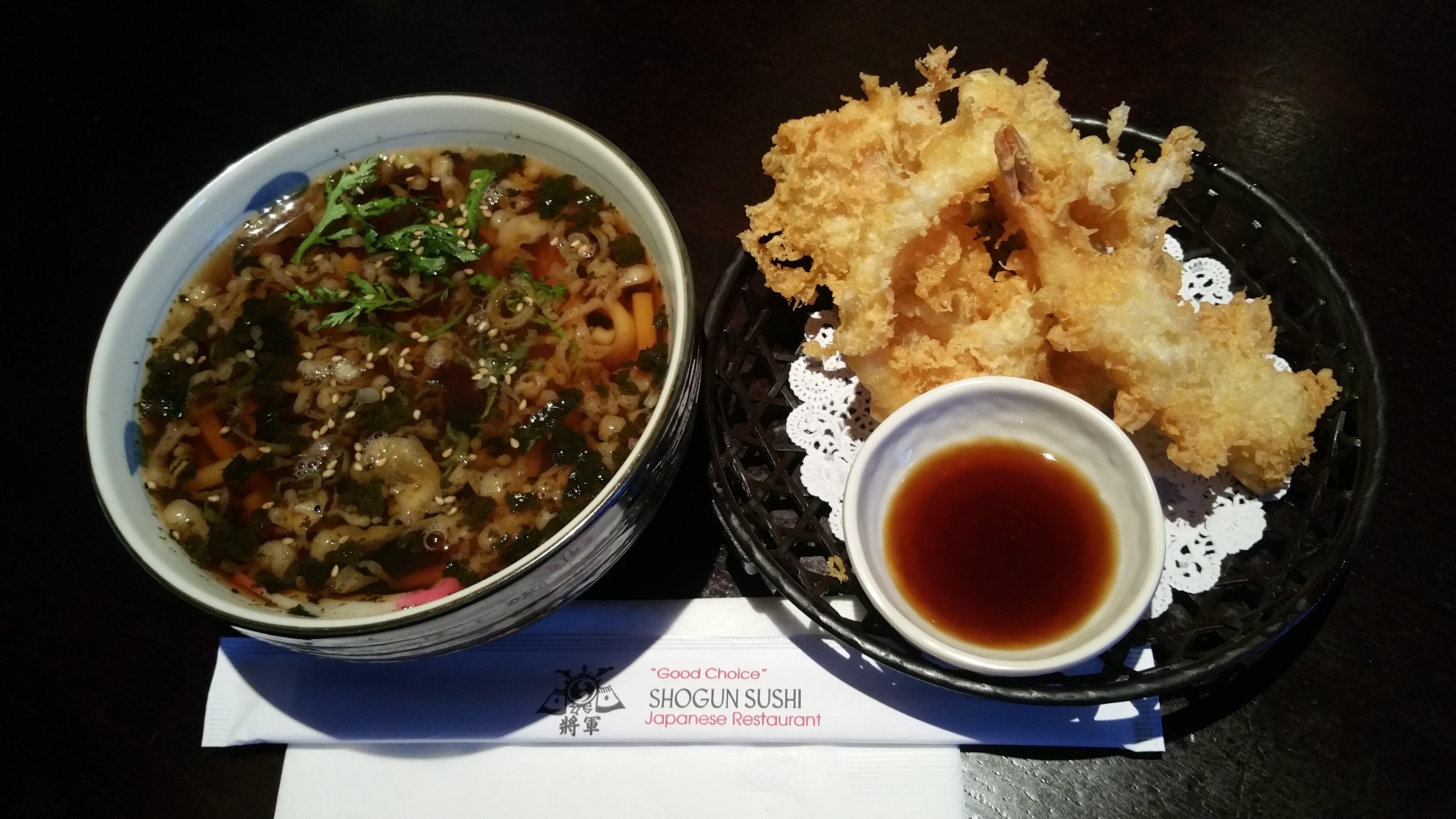 Order Tempura Udon food online from Tokyo Sushi store, Santa Clarita on bringmethat.com