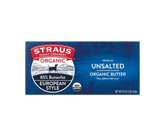 Order Straus Family  Organic Butter food online from Bel Clift Market store, SF on bringmethat.com